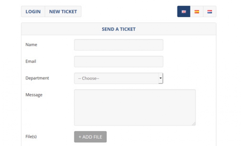 Ticket Support Script in PHP